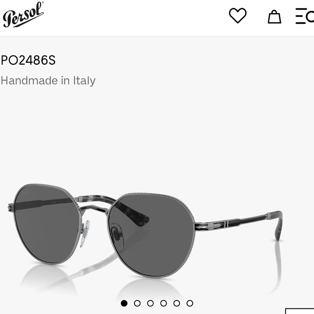 Men’s Persol PO2486S - Gunmetal and Black